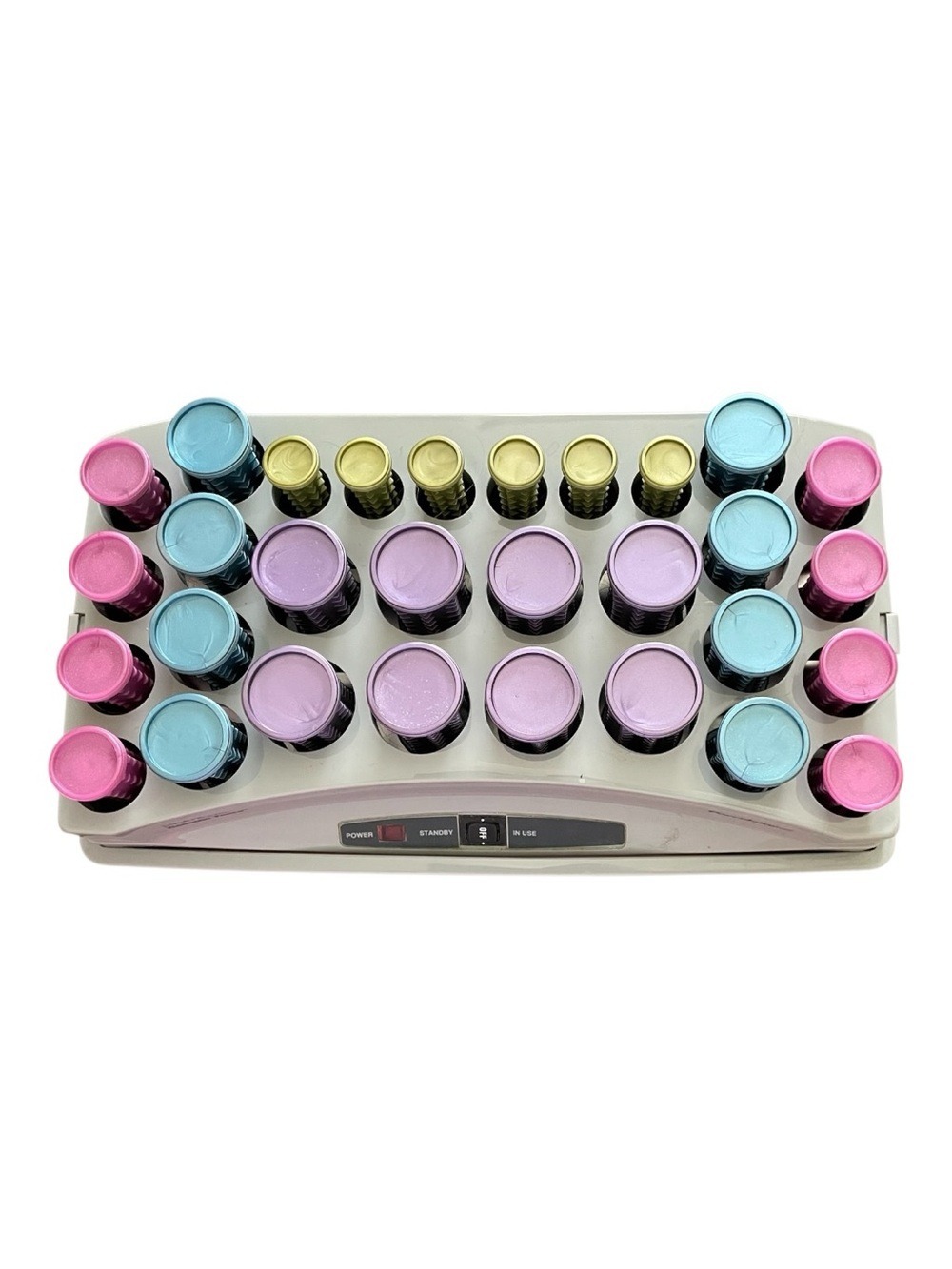BaBylissPRO Ceramic Instant Heat 30 Roller Hairsetter Set BABHS395 + Clips Works - Picture 2 of 7